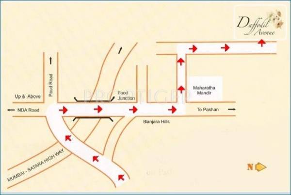 Mutha Group Daffodil Avenue Location Plan