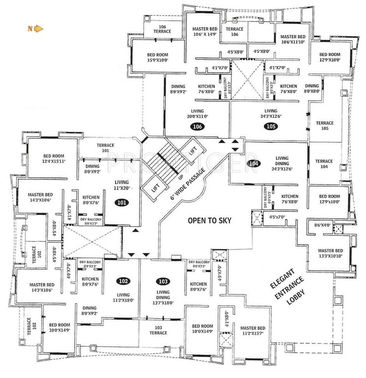 Images for Cluster Plan of Mutha Himgiri Residency
