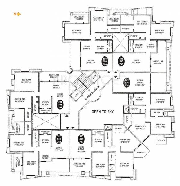 Images for Cluster Plan of Mutha Himgiri Residency