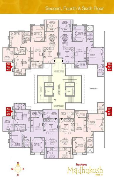 Images for Cluster Plan of Rachana Rachana Madhukosh Wing C Images for Cluster Plan of Rachana Rachana Madhukosh Wing C