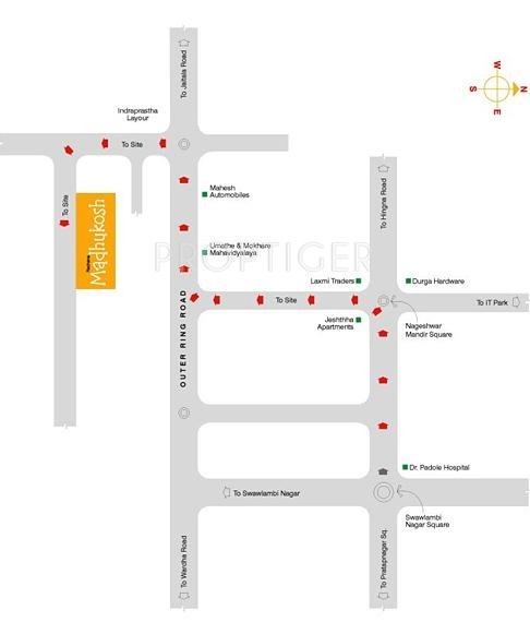 Images for Location Plan of Rachana Rachana Madhukosh Wing C