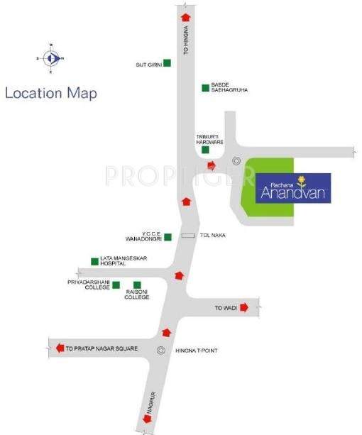 Images for Location Plan of Rachana Anandvan