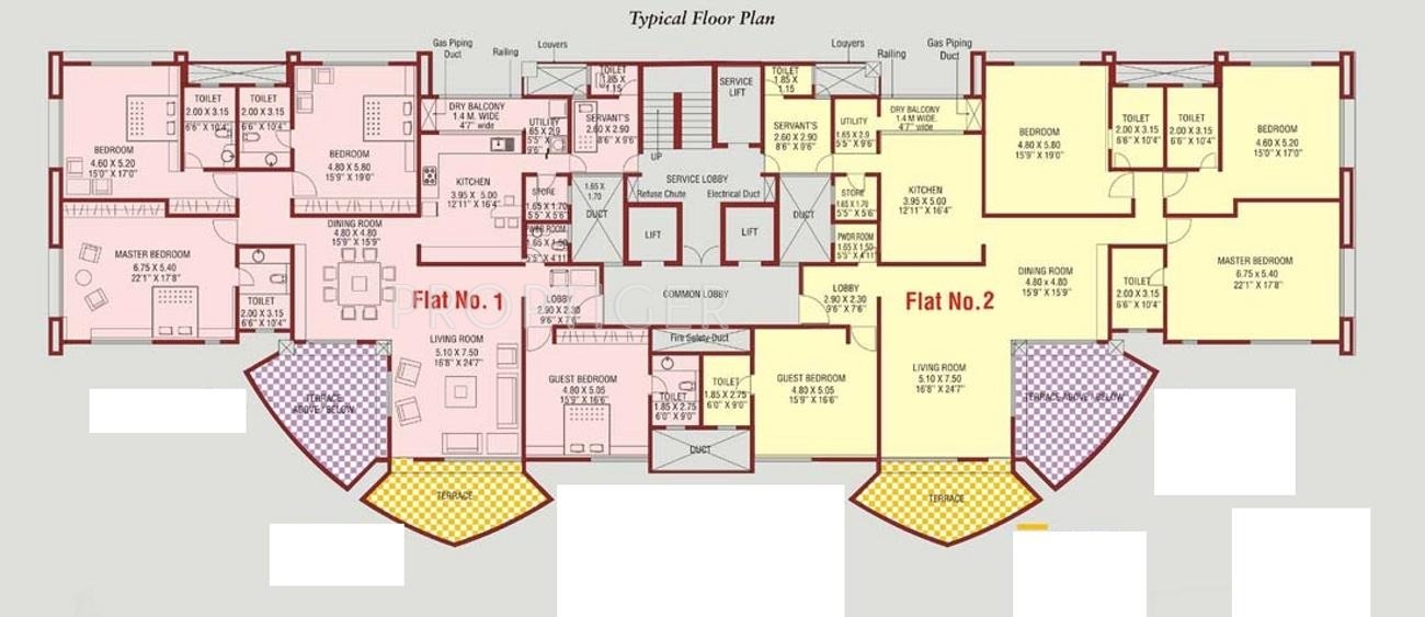 Images for Cluster Plan of Devi Empress Towers