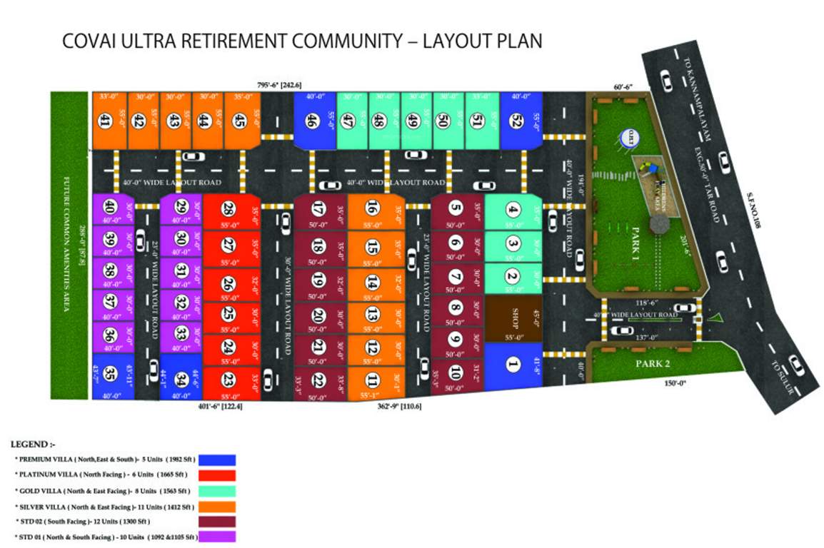 ultra Images for Layout Plan of Covai Covai Ultra