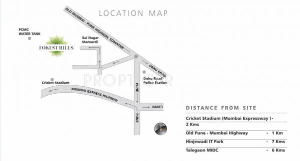 Rainbow Housing Forest Hills Location Plan