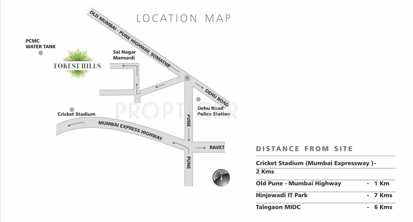 Rainbow Housing Forest Hills Location Plan