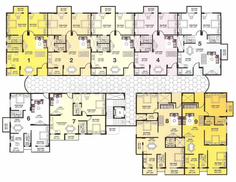 Images for Cluster Plan of Nanda Shelters Nanda Glory