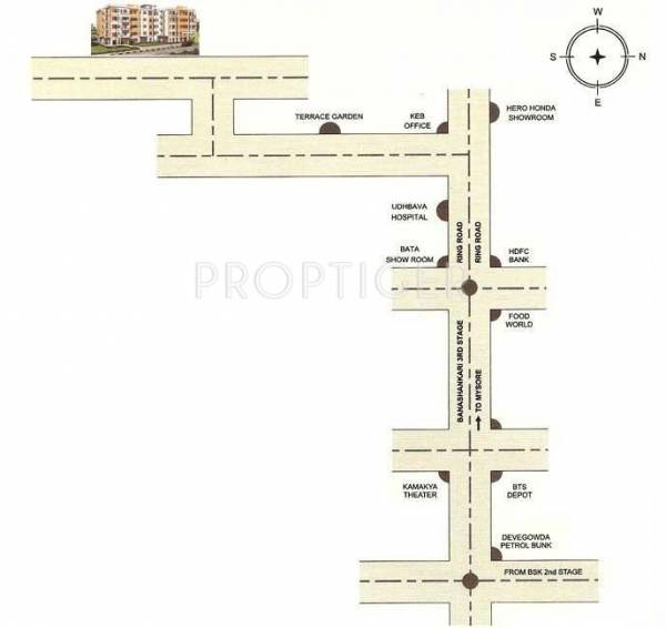 Images for Location Plan of Nanda Shelters Nanda Glory