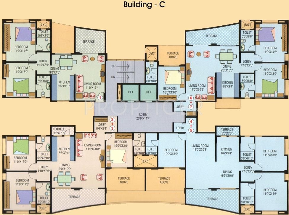 Images for Cluster Plan of Purple Properties Panchavati