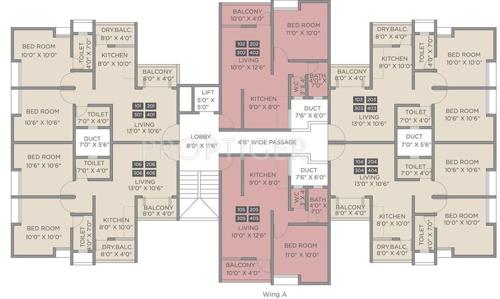 my-home-narayangaon Images for Cluster Plan of Goyal My Home Narayangaon