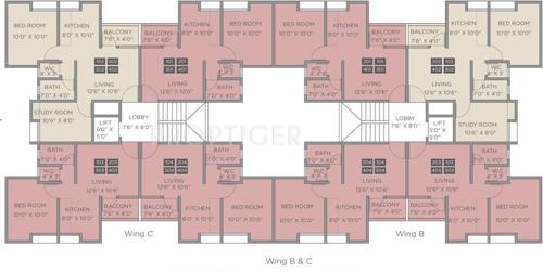  my-home-narayangaon Images for Cluster Plan of Goyal My Home Narayangaon