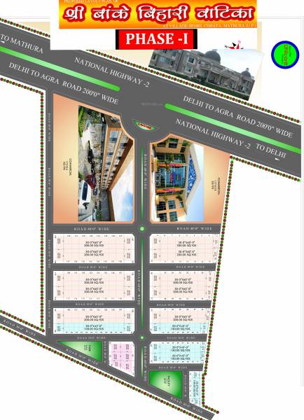 Images for Layout Plan of Unicare Shree Banke Bihari Vatika