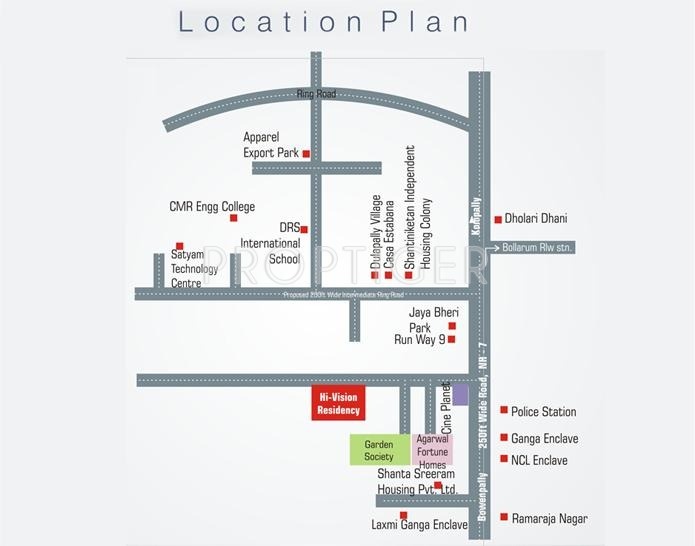 Images for Location Plan of Hivision Residency