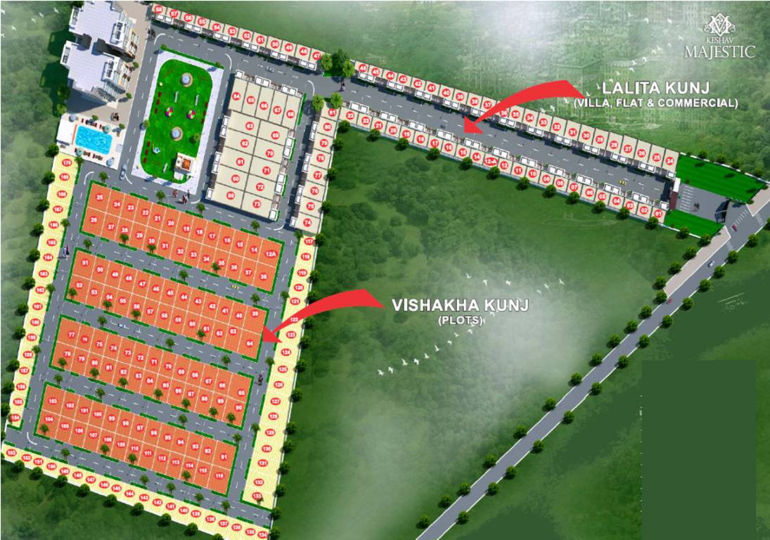 Images for Layout Plan of Braj Keshav Majestic Plots