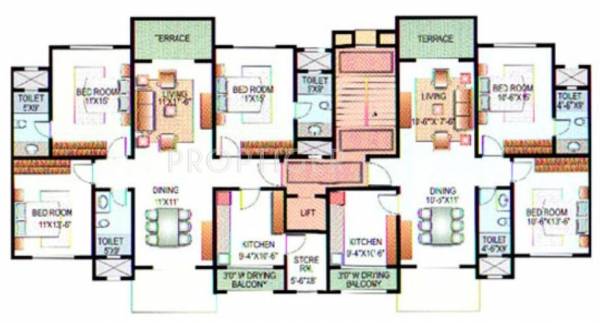 Images for Cluster Plan of Karia Builders Konark Indrayu Enclave I