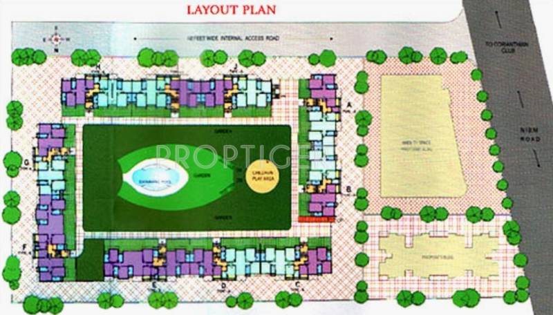 Images for Layout Plan of Karia Builders Konark Indrayu Enclave I