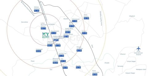 Images for Location Plan of Goyal My Home MH14 Punawale