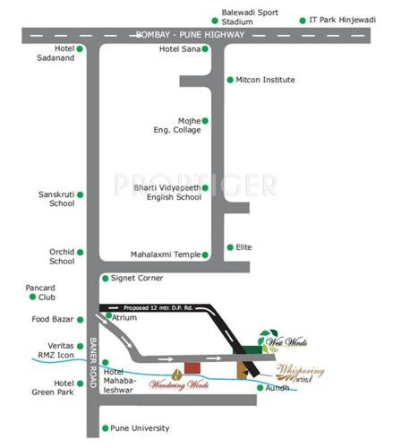  whispering-winds Images for Location Plan of Bhansali Whispering Winds