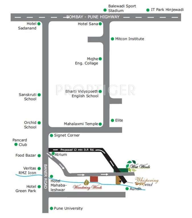  whispering winds Images for Location Plan of Bhansali Whispering Winds