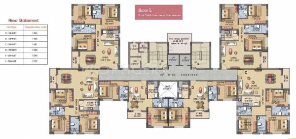 Images for Cluster Plan of Salarpuria Sattva Gardenia