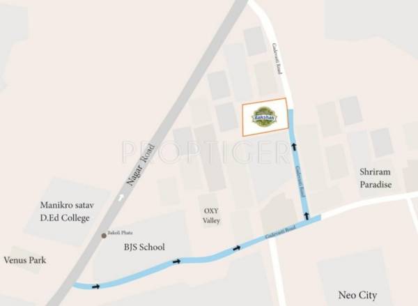 Images for Location Plan of Dreams Rakshak