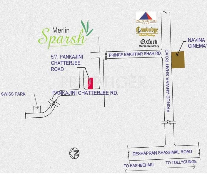  sparsh Images for Location Plan of Merlin Sparsh