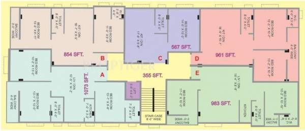Images for Cluster Plan of Vasundhara Minati Mansion