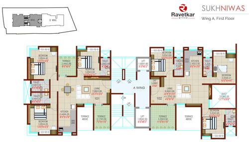  sukhniwas Images for Cluster Plan of Ravetkar Sukhniwas