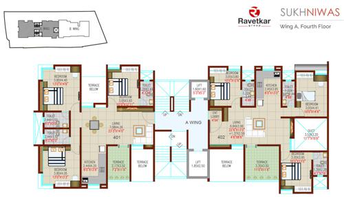  sukhniwas Images for Cluster Plan of Ravetkar Sukhniwas