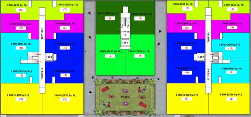 Images for Cluster Plan of Arsh Noble Homes noble-homes Images for Cluster Plan of Arsh Noble Homes