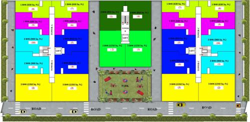 Images for Layout Plan of Arsh Noble Homes noble-homes Images for Layout Plan of Arsh Noble Homes