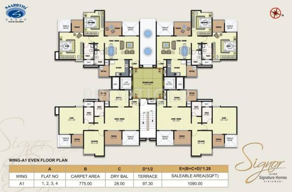 Images for Cluster Plan of Navjeevan Properties Signor