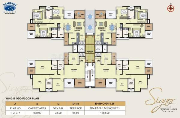 Images for Cluster Plan of Navjeevan Properties Signor