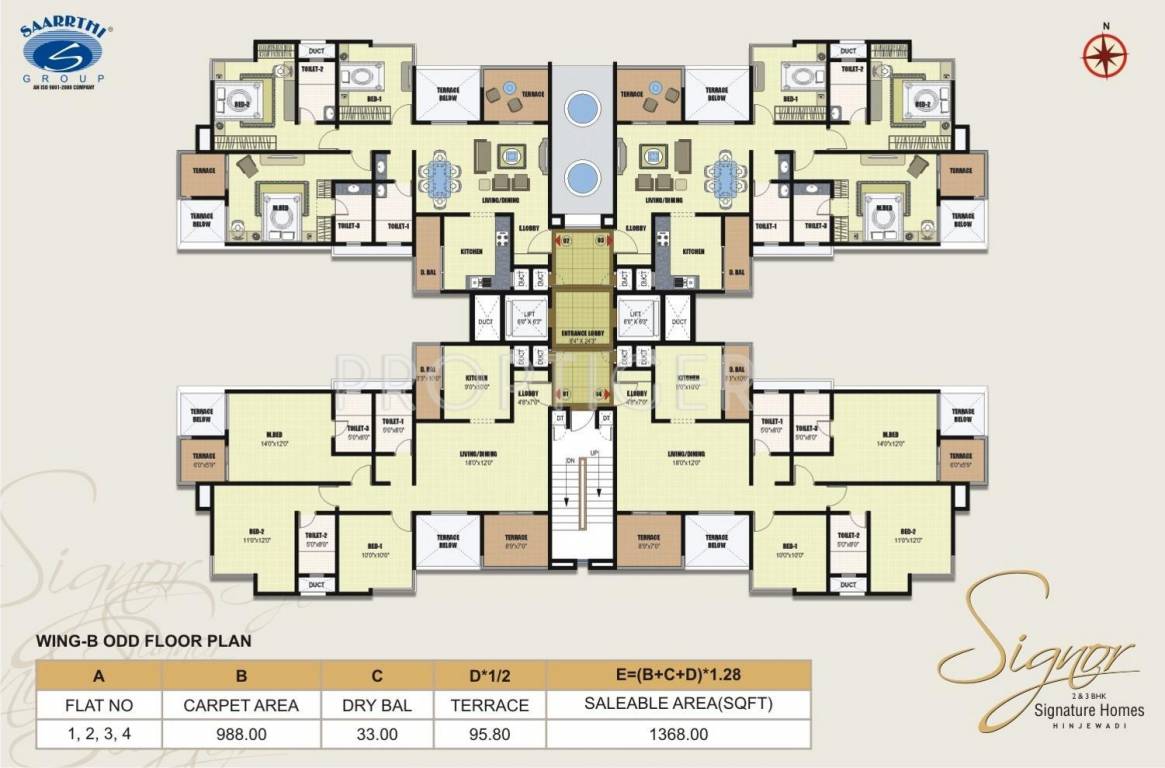 Images for Cluster Plan of Navjeevan Properties Signor