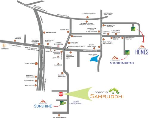  samruddhi Images for Location Plan of Saranya Samruddhi