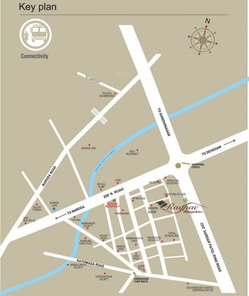 Images for Location Plan of Takshashila Raghav Bunglaws