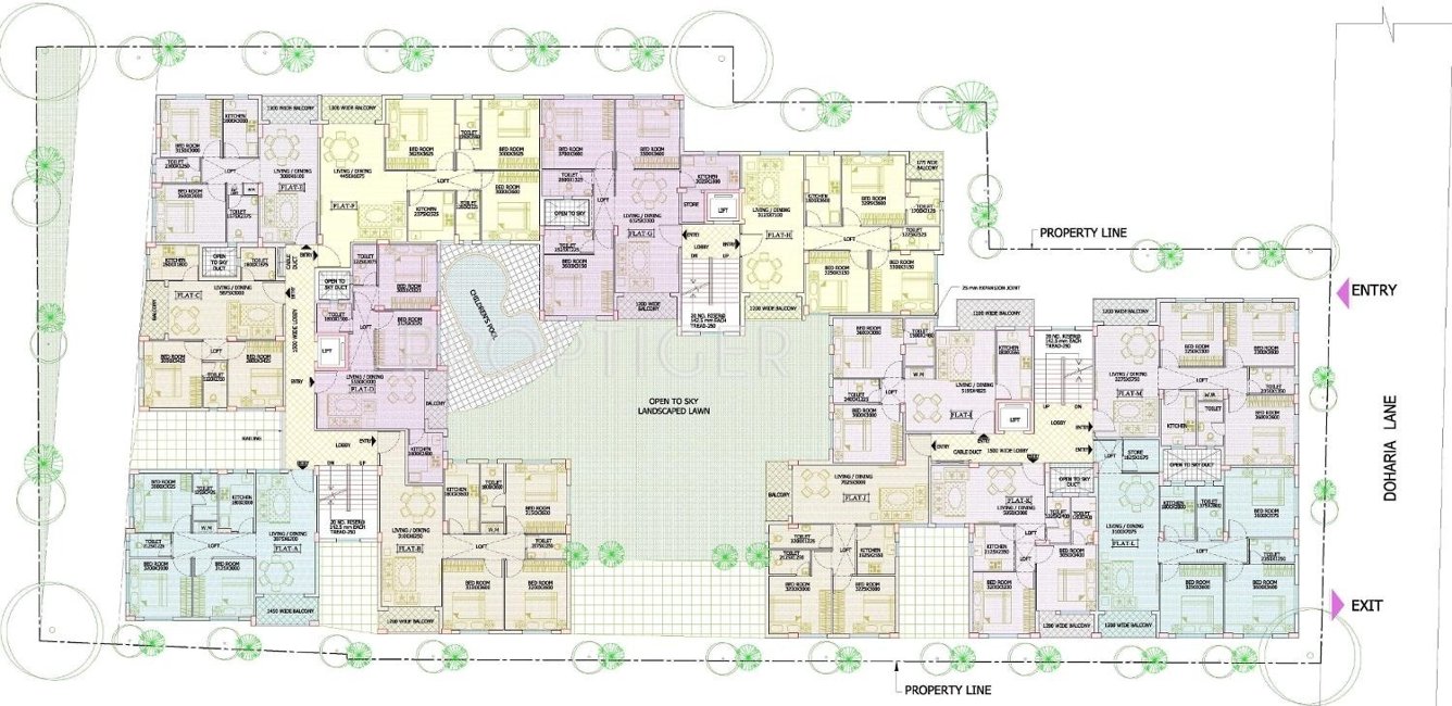 Images for Cluster Plan of Pearl Shivoham Gardenia