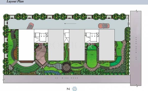 Layout Plan Vishal Projects Vishals Srinivasakrupa Layout Plan