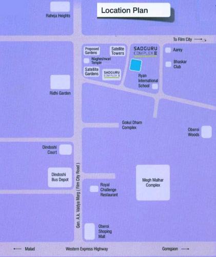  complex-phase-ii Images for Location Plan of Sadguru Group Housing Complex Phase II