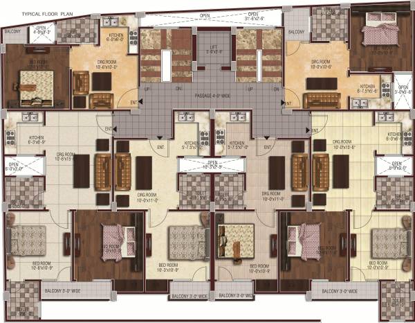 Images for Cluster Plan of  Shri Ram Apartment