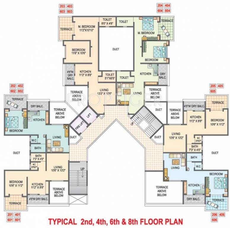 Images for Cluster Plan of Arun Sheth Balaji Paradise