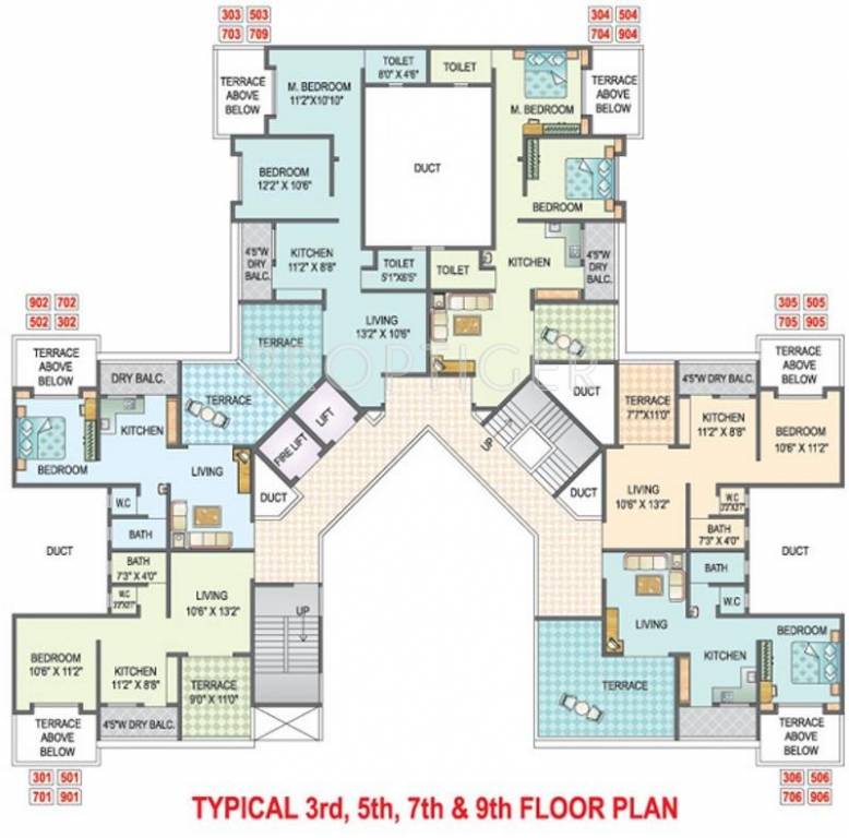 Images for Cluster Plan of Arun Sheth Balaji Paradise