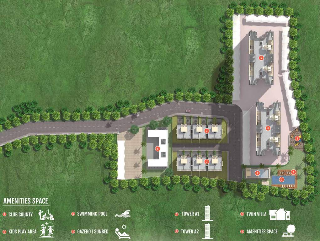  pyramid county bhukum appartment Images for Layout Plan of Prasad Pyramid County Bhukum Appartment