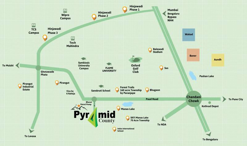  pyramid-county-bhukum-appartment Images for Location Plan of Prasad Pyramid County Bhukum Appartment