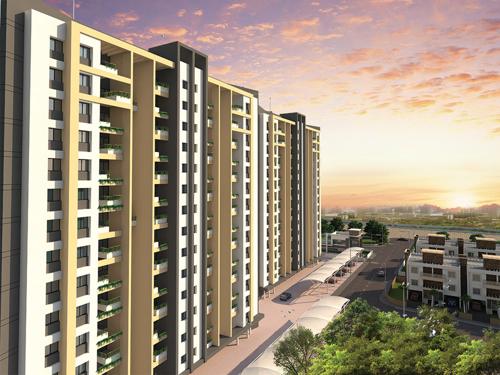  pyramid-county-bhukum-appartment Images for Elevation of Prasad Pyramid County Bhukum Appartment