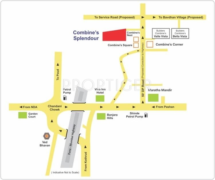 Images for Location Plan of Builders Combine Splendour