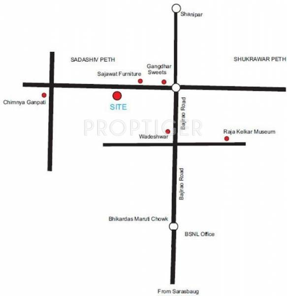 Images for Location Plan of Arun Sheth Anika Heights