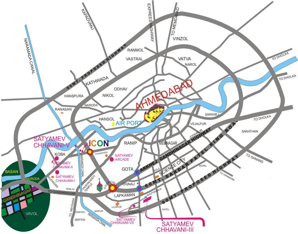 Images for Location Plan of Shree Gayatri Satyamev Chhavani II