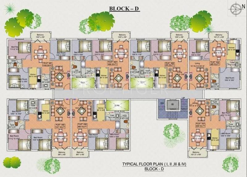 Images for Cluster Plan of Deva Travancore Residency
