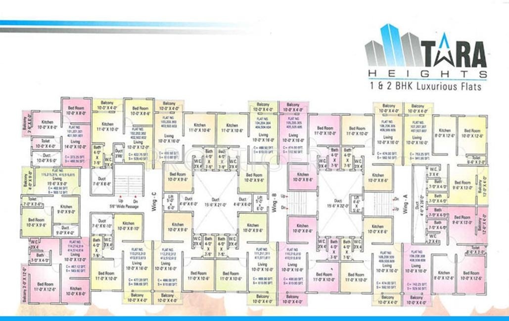 Images for Cluster Plan of Shivtara Properties Pvt Ltd Tara Heights